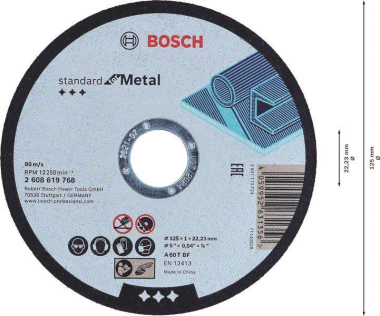 Bosch Trennschleifscheibe     2608619768 