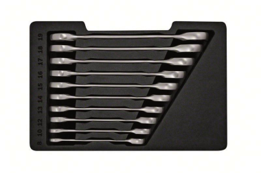 Bosch Ringmaulratschenlüssel-Set 10-tlg 