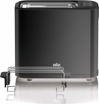 Braun HT 3010 sw Toaster 