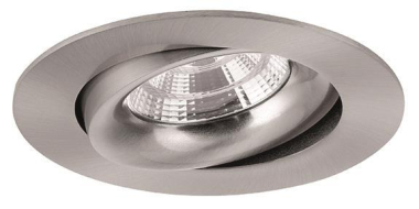 BRUM LED-Einbaustrah. 6W nickel INDIWO83 