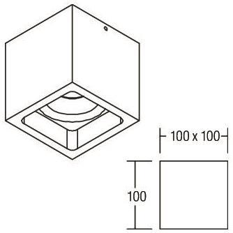BRUM LED-Deckenaufbaul.         12075183 