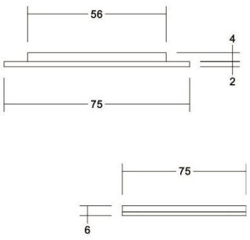 BRUM MM-Ein/Anbaustrahler XFlat 12164153 