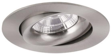 BRUM LED-Einbaustrah. 6W nickel INDIWO83 
