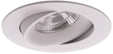 BRUM LED-Einbaustrahl. 6W weiss INDIWO83 