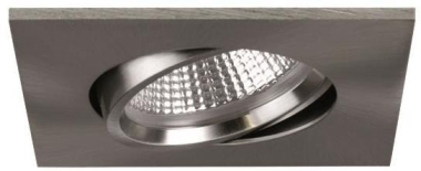 BRUM LED-Einbaustrah. 6W nickel INDIWO68 