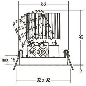 BRUM LED-Einbauleuchte          12608173 