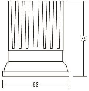 BRUM LED-Einbauleuchte 500mA,   12630073 