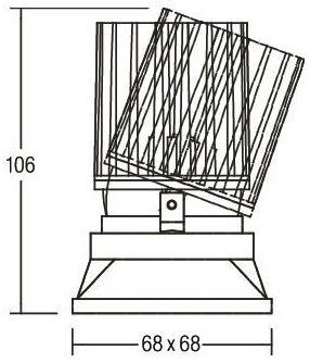 BRUM LED-Einbauleuchte 500mA,   12641073 