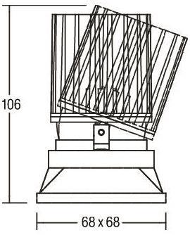 BRUM LED-Einbauleuchte 500mA,   12643073 