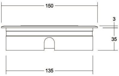 Brumberg LED-Bodeneinbauleuchte 14036223 