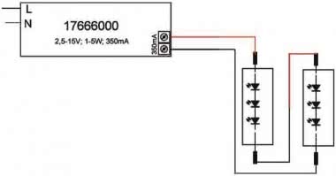 BRUM LED-Konverter 350mA 1-5W   17666000 