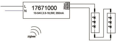 Brumberg LED-Konverter 350mA    17671000 