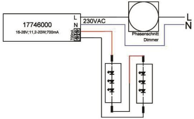 Brumberg LED-Konverter 700mA    17746000 