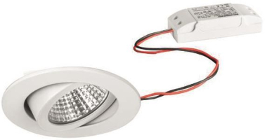 BRUM LED-Einbaustra. IP65 weiss 33353073 