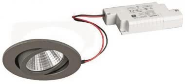 BRUM LED-Einbaustraher IP65 titan DAMITA 
