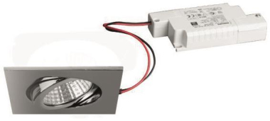 BRUM LED-Einbaustra. IP65 Chrom 39355023 