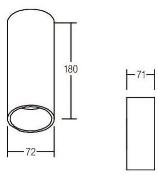 BRUM Außenleuchte Up+Down IP54  60017183 