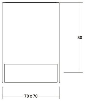 BRUM Anbaudownlight Blokk IP65  60115103 