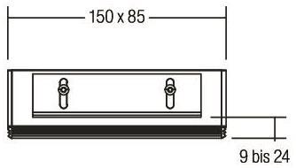 BRUM Einputzring quadratisch zu 82043170 