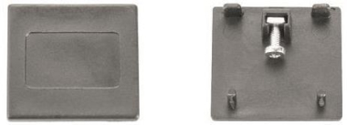 BRUM Endstück, silber           88132680 