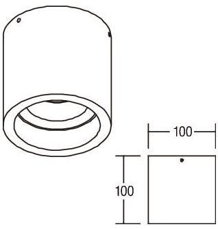 BRUM LED-Deckenaufbaul.         12074183 
