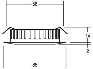 BRUM LED-Einbauleuchte          12109153 