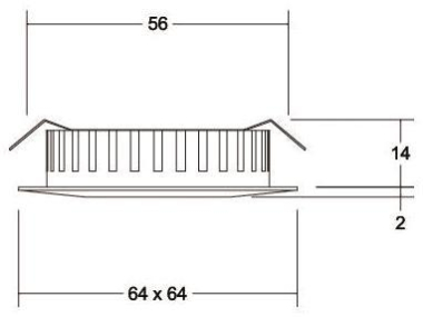 BRUM LED-Einbauleuchte          12110023 
