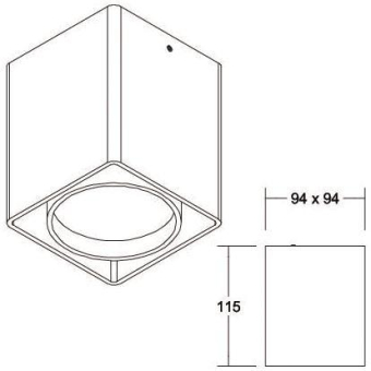 Brumberg LED-Anbaudownlight     12392173 