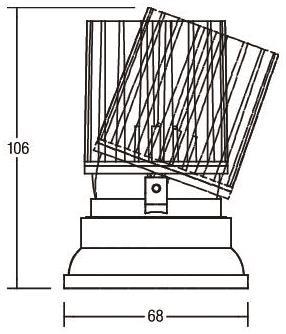 BRUM LED-Einbauleuchte 500mA,   12631073 