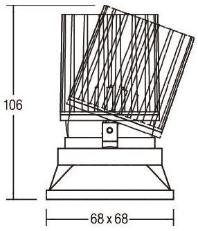 BRUM LED-Einbauleuchte 500mA,   12641073 