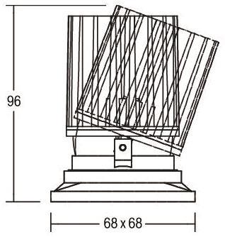 BRUM LED-Einbauleuchte 500mA,   12642073 