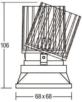 BRUM LED-Einbauleuchte 500mA,   12643073 