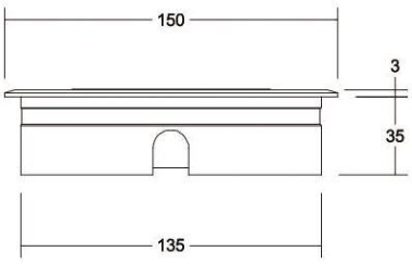 Brumberg LED-Bodeneinbauleuchte 14036223 