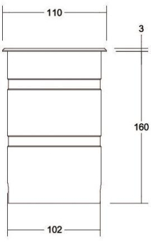 Brumberg LED-Bodeneinbauleuchte 14054223 