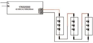 BRUM LED-Konverter 350mA max.   17632000 