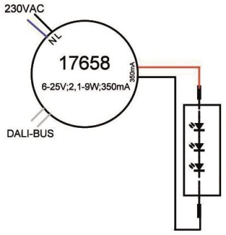 Brumberg LED-Rundkonverter 350  17658010 