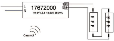 Brumberg LED-Konverter 350mA    17672020 