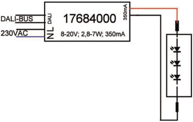 Brumberg LED-Konverter 350 mA,  17684020 