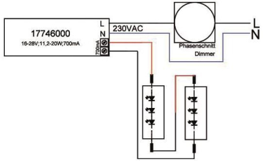 Brumberg LED-Konverter 700mA    17746000 