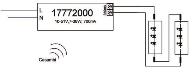 Brumberg LED-Konverter 700mA    17772020 