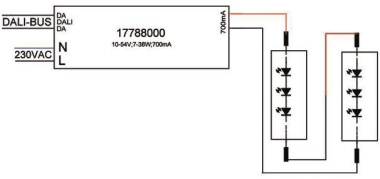 Brumberg LED-Konverter 700mA    17788010 