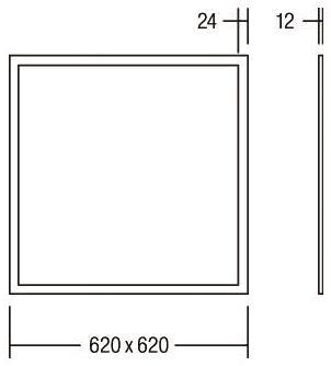 Brumberg LED-Panel 620 x 620    32047073 