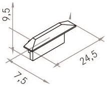 BRUM Endkappe-Set (2 Stück)     53088260 