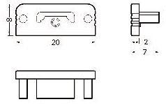 BRUM Endkappen-Set zu           53110070 