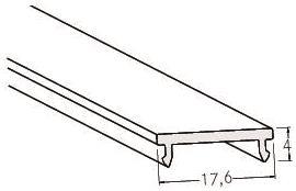 Brumberg Kunststoff-Abdeckung,  53402080 