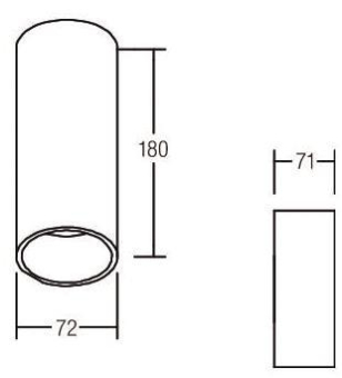 BRUM Außenleuchte Up+Down IP54  60017183 