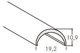 BRUM KU-Abdeckung transparaent  73431070 