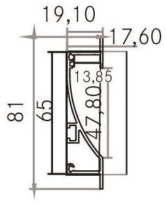 BRUM Nischenprofil              73650260 