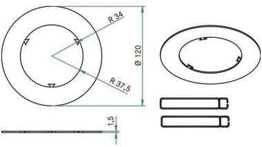 Brumberg Reduzierring 120       81004080 