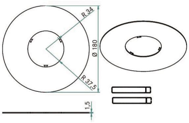 Brumberg Reduzierring 180       81006080 